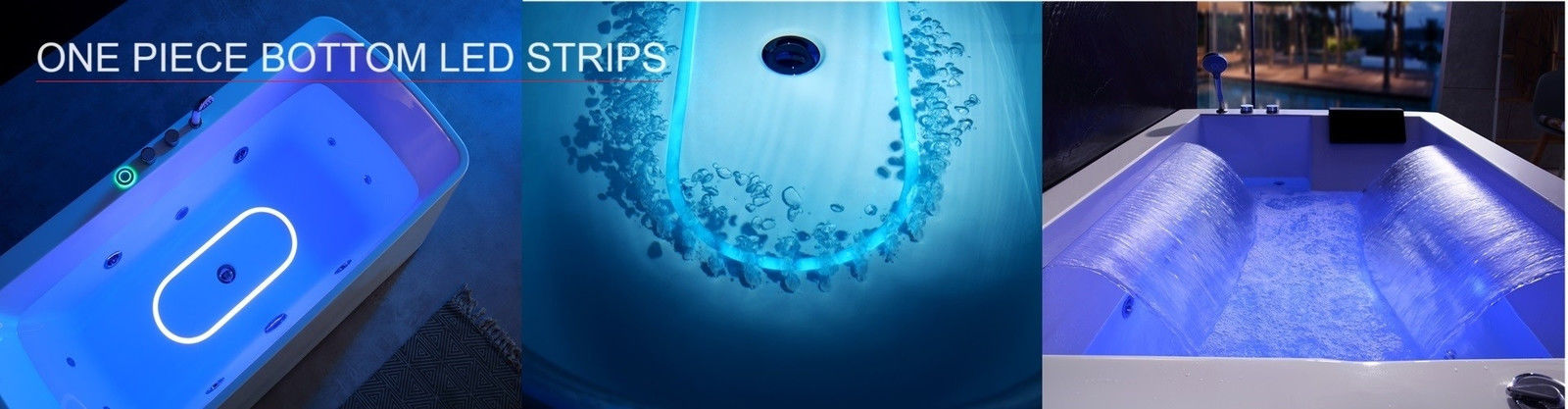Corner Whirlpool Bathtub