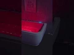 E-8012 Double Rectangle Bathtub Touch Panel Controller For Two person