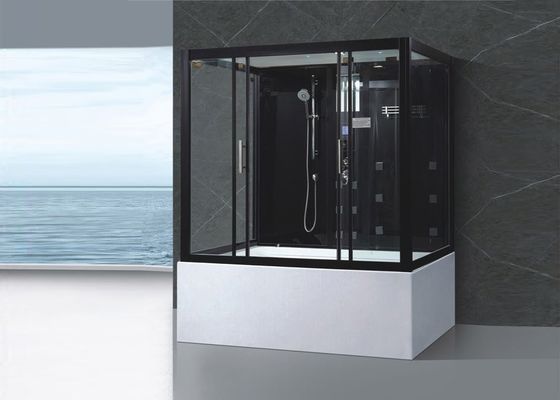 1700mm Ladodo Easy To Install Home Steam Room With Massage Bathtub