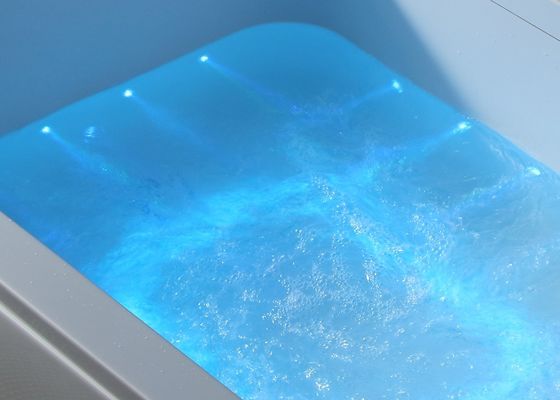 E-8012 Double Rectangle Bathtub Touch Panel Controller For Two person
