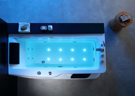 Luxurious Spa Massage Bathtub with Waterfall Steps