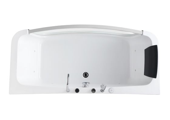 Modern Design 3 Person Massage Bathtub With Led Glass Door