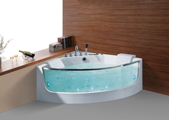 Elegant Ladodo E-605 Corner Massage Bathtub With 1.0HP Massage Pump