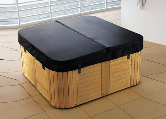 Outdoor Spa Integrated Swimming Pool With Colorful Bottom Light Control Panel