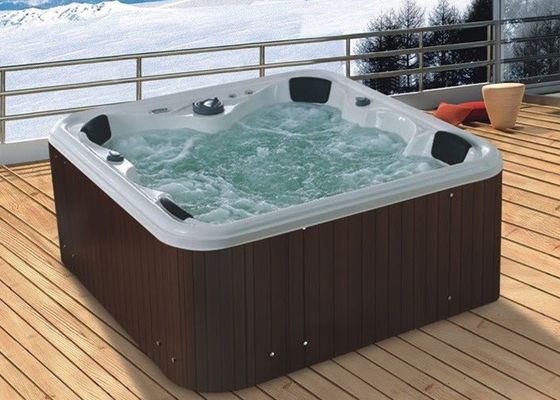 Ladodo E-704 Serene Top 4-6 Person Outdoor Inflatable Portable Hot Tub Spa