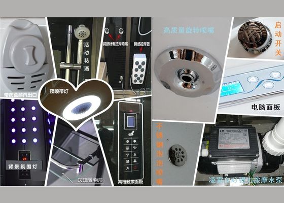 Aromatic Steam Generator With Shower Cabin For Villa Relaxation