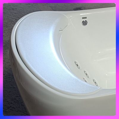 single 1700mm solo Bathtub L-8401 With LED wide neck waterfall